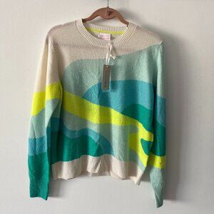 NWT: Brodie Cashmere Carie Wave Sweater, size L